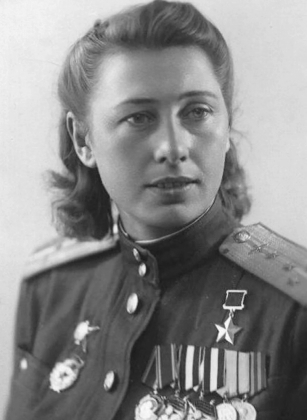 К.Я.Фомичёва, 1945 год.